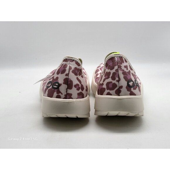 Oofos Oomg Eezee Womens Slip On Shoes Size‎ 6 Rose Leopard 3 - Picture 9 of 10